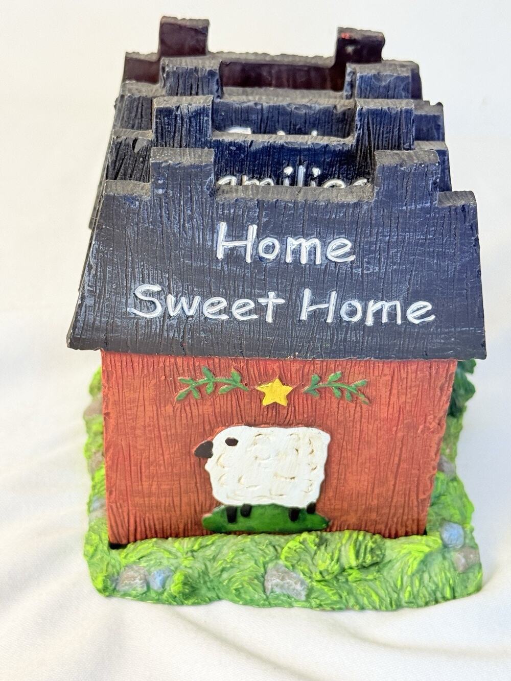 Collections Etc Rustic Barnhouse Coaster Set Of 4